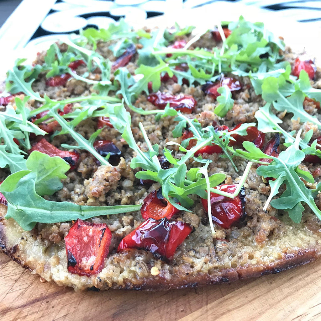 Sausage Crust Pizza