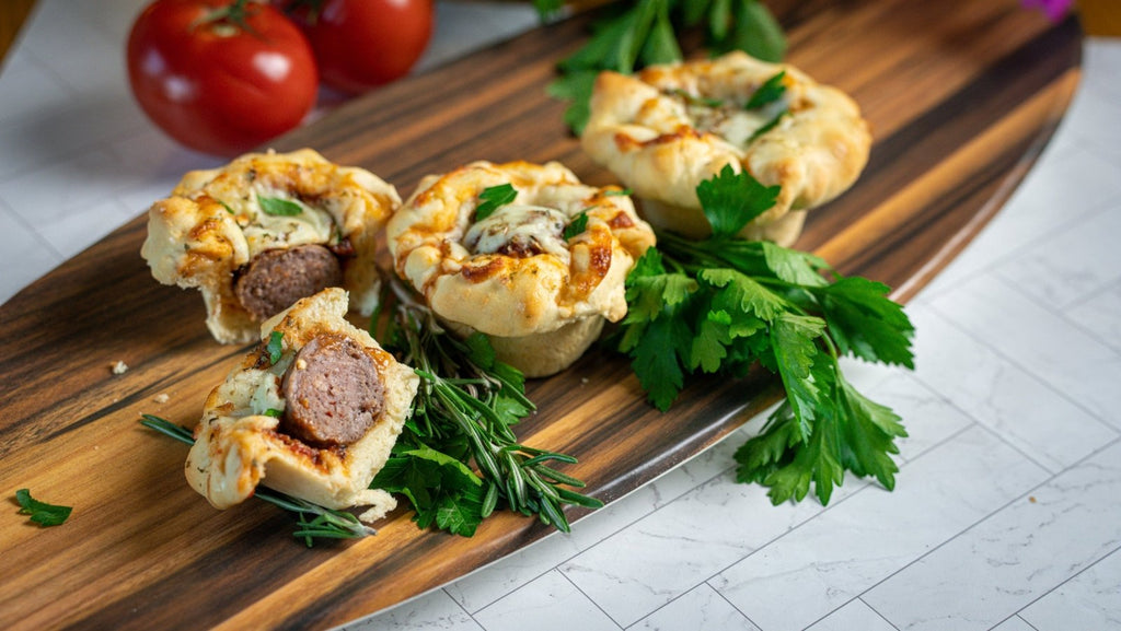 Handheld Meatball Pizzas!
