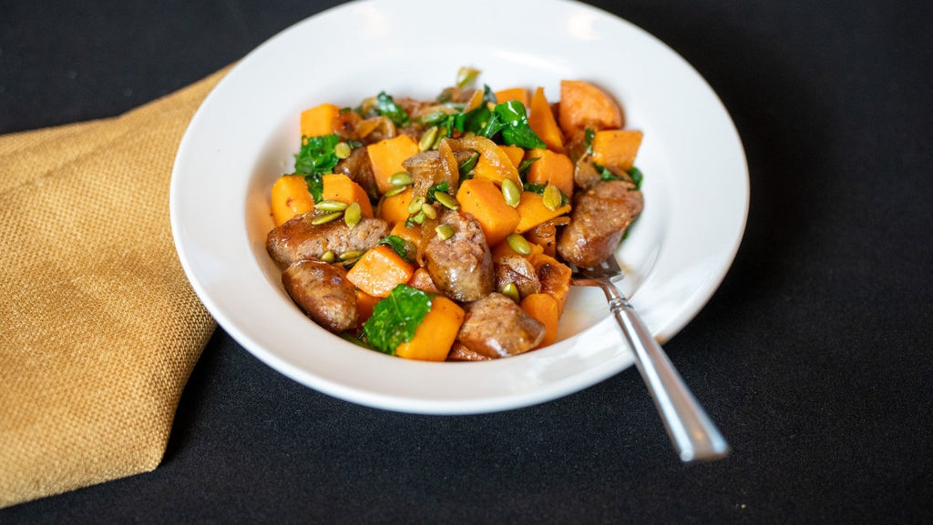 Breakfast Sausage Sweet Potato Hash