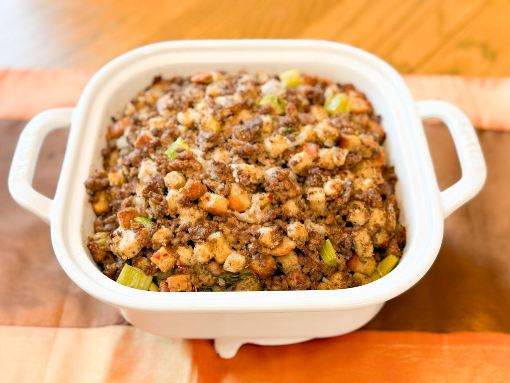 The Secret to Better Thanksgiving Stuffing? It Starts with the Sausage.