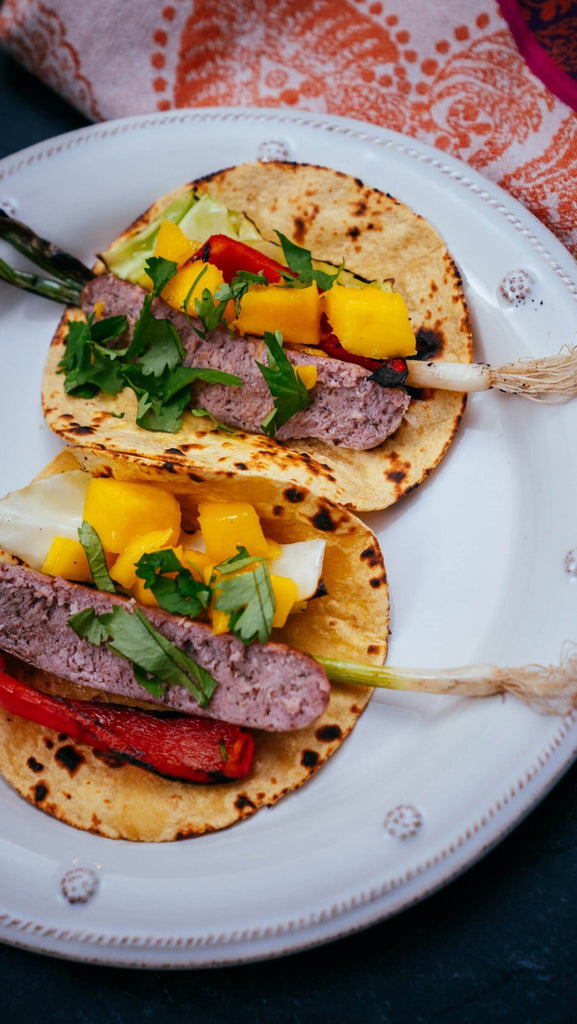 Brat and Pepper Tacos